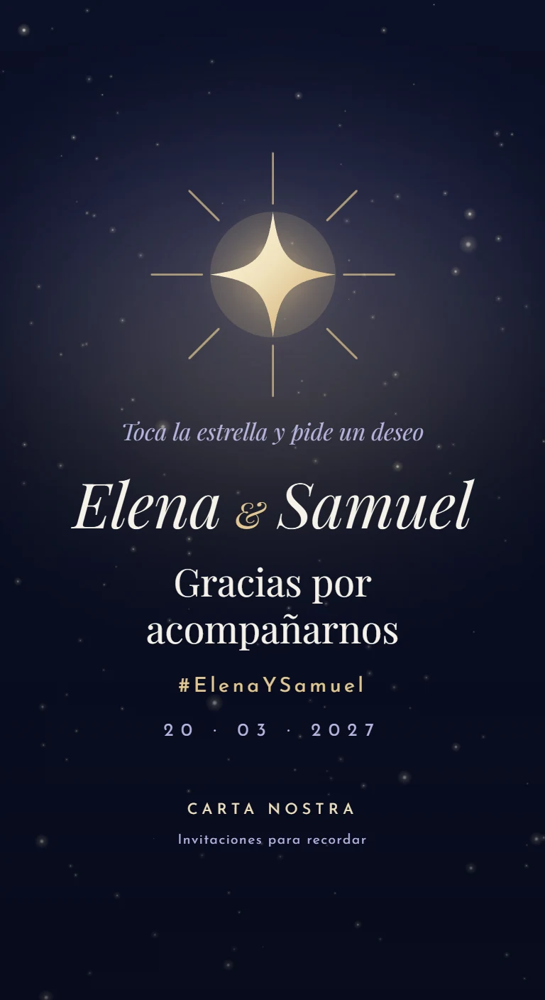 Una estrella para pedir un deseo bajo la aurora