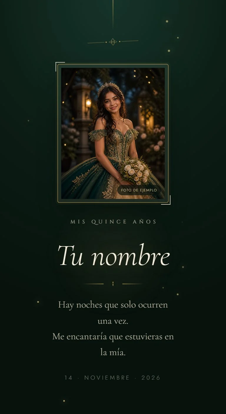 Portada nocturna con luciérnagas