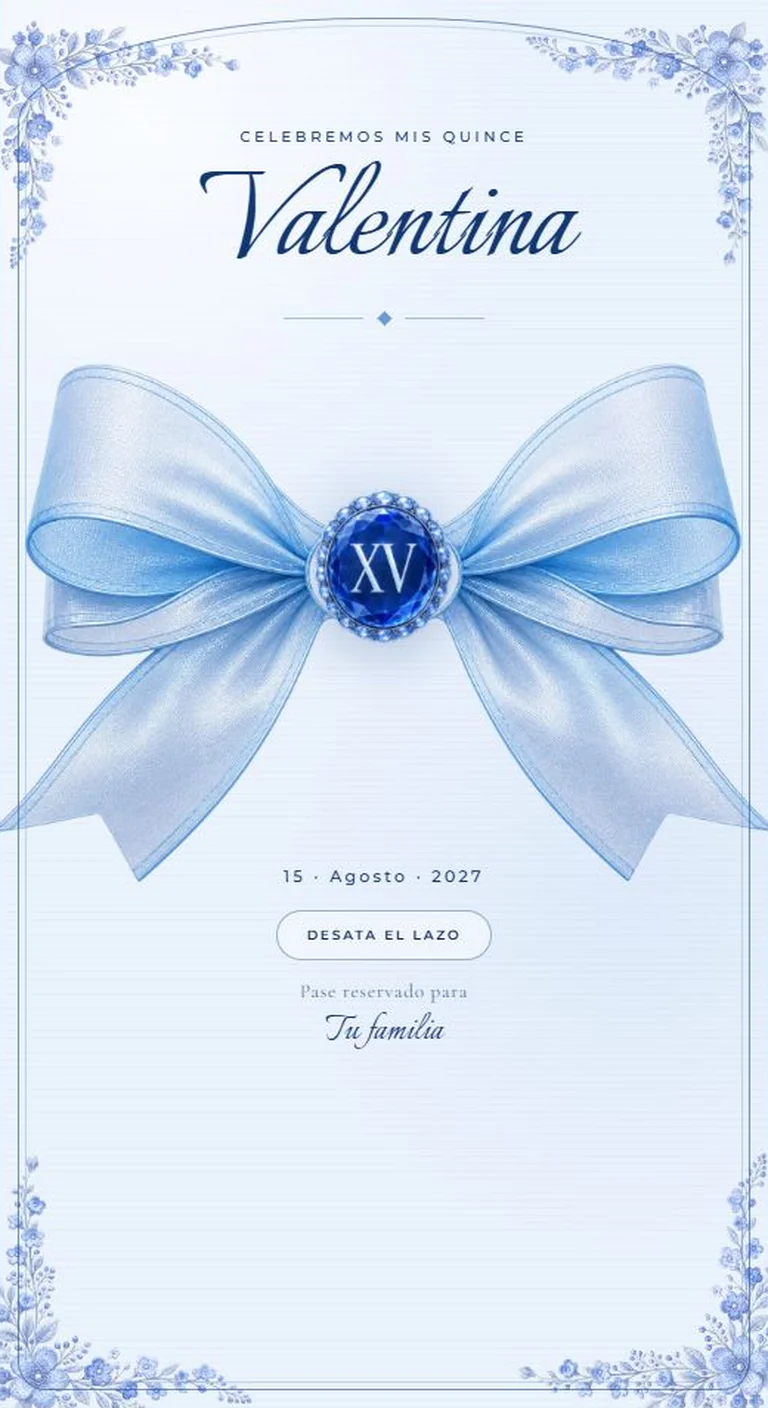 Apertura con lazo de cristal