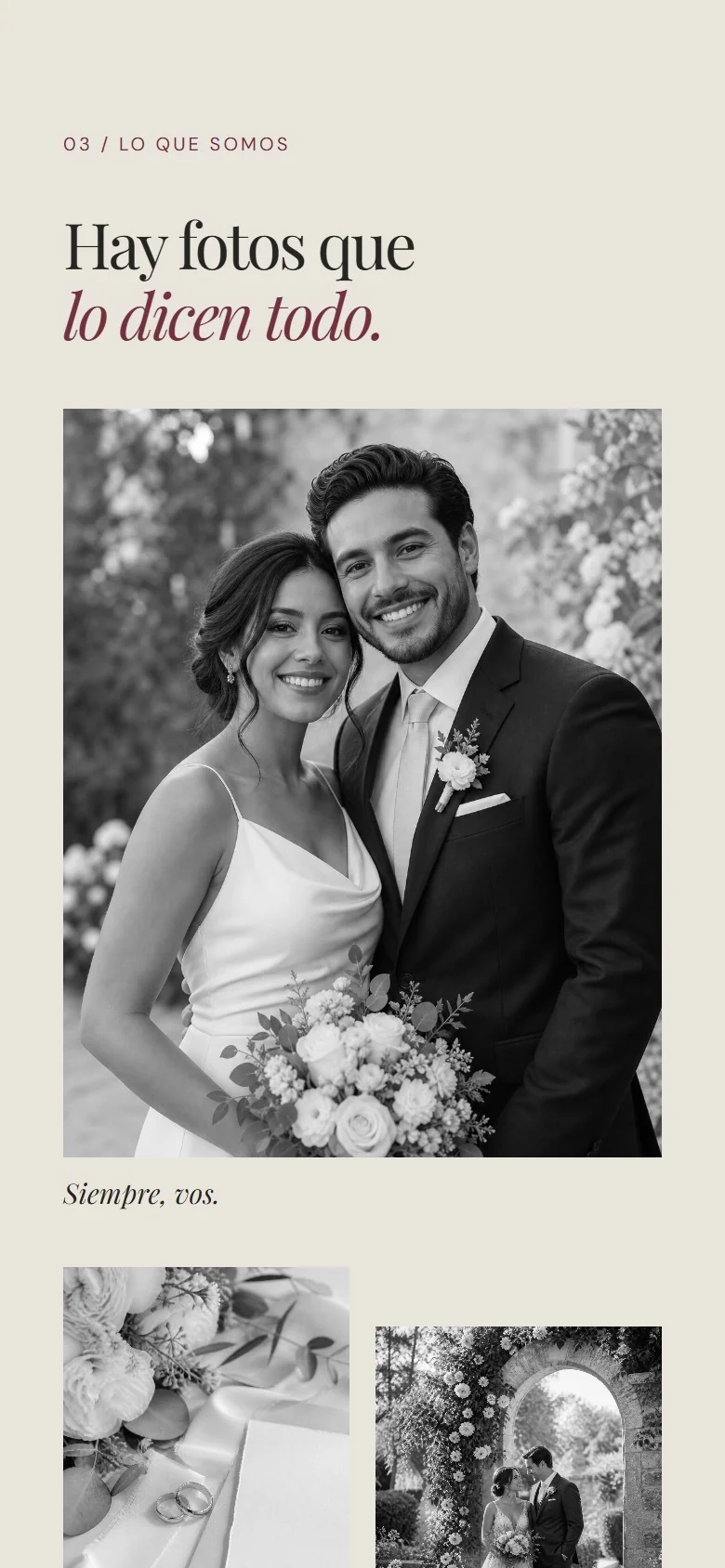 Galería de fotografías en blanco y negro
