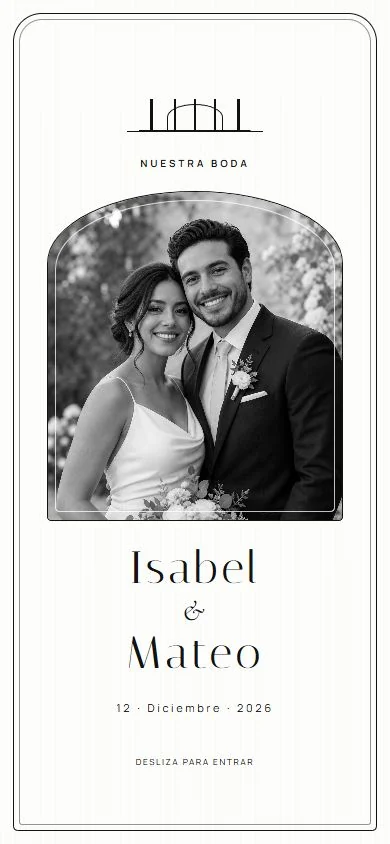 Presentación formal de la pareja