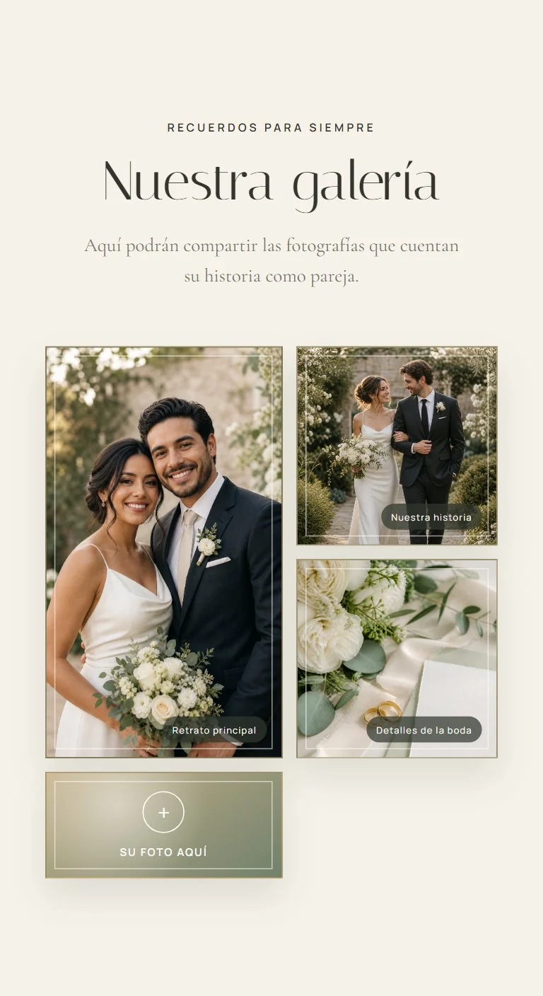 Galería de fotografías de boda